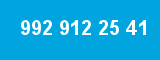 992 912 25 41 992 912 25 41